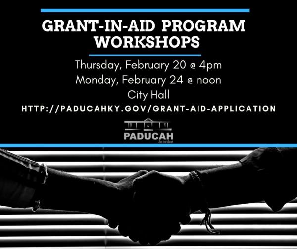 Grant In Aid workshop graphic