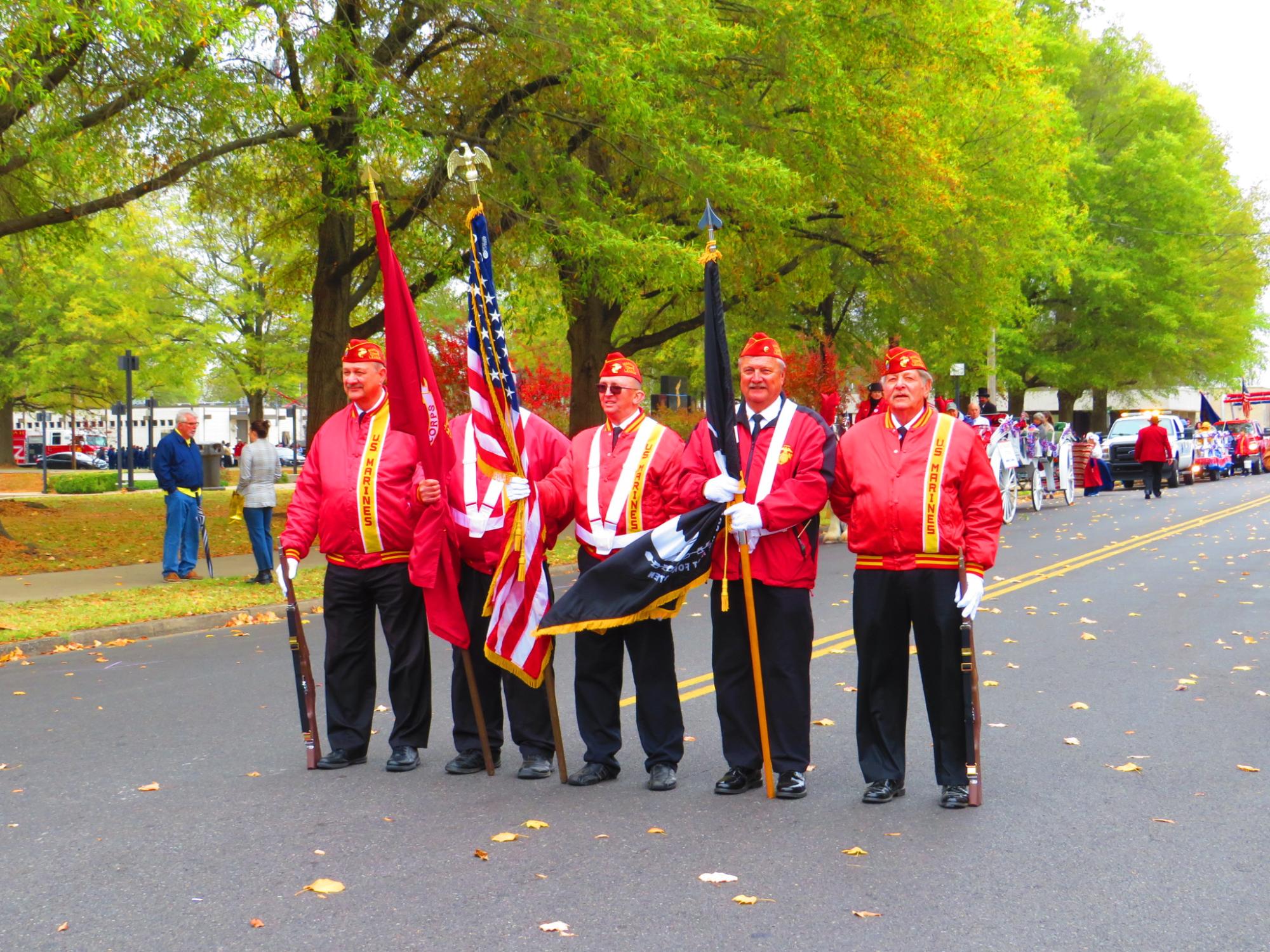 veterans-day-parade-color-guard
