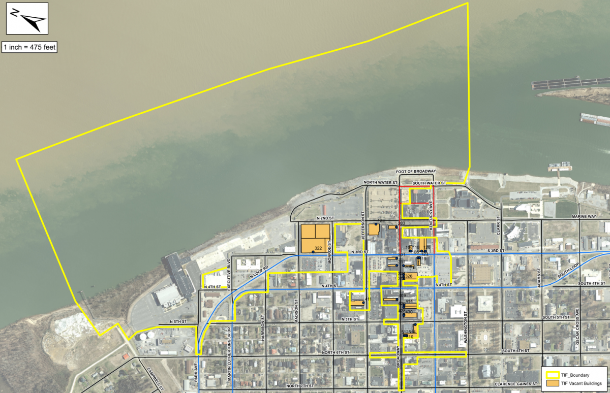 TIF boundary map