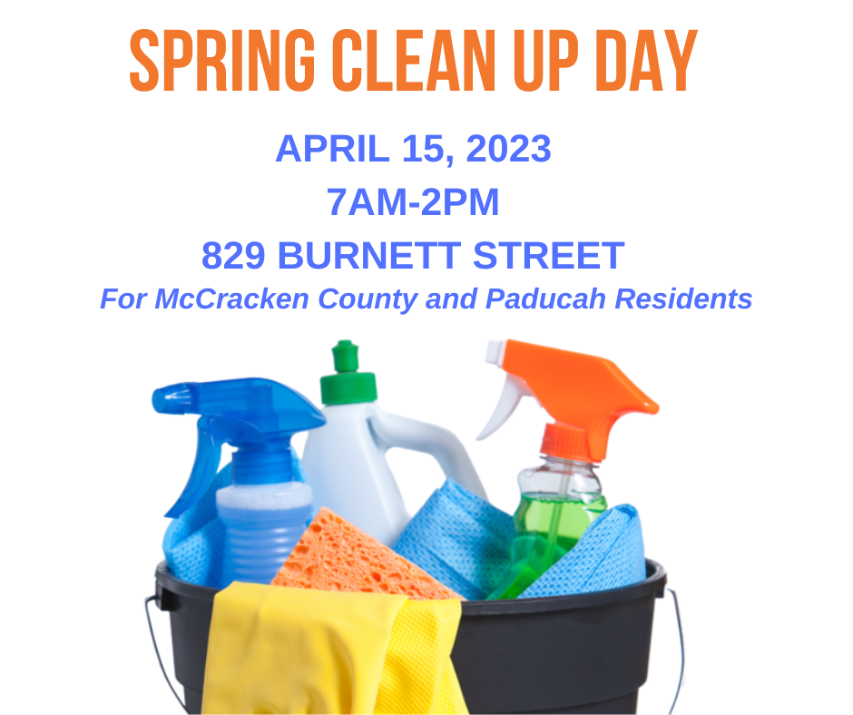 Spring Clean Up Day graphic
