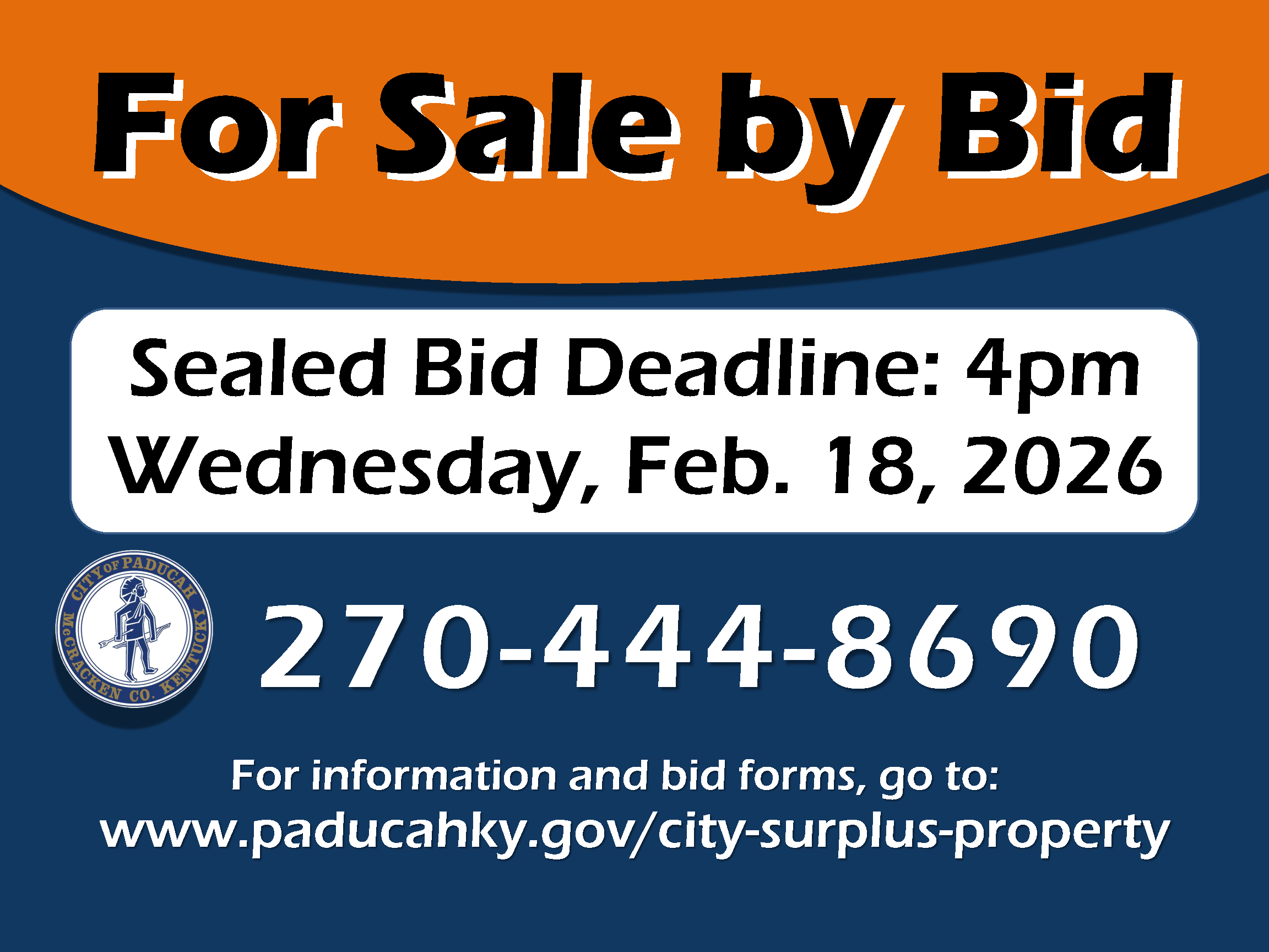 Surplus Properties Sign