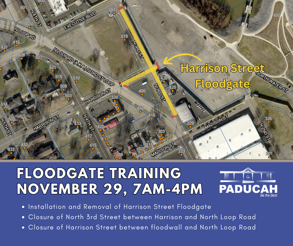 Map for Floodgate Installation Training