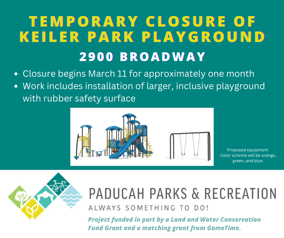 Keiler Park Playground closure graphic