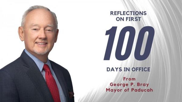 first 100 days graphic